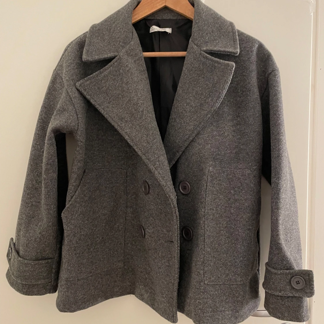 Grå kappa/Höstjacka - 1