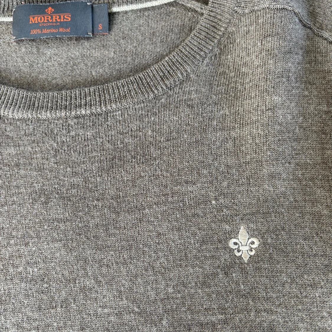 Morris tröja beige brun - 1