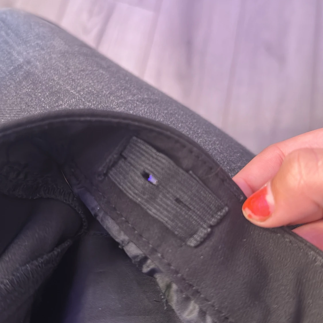 Svarta kostymbyxor med raka ben - 3