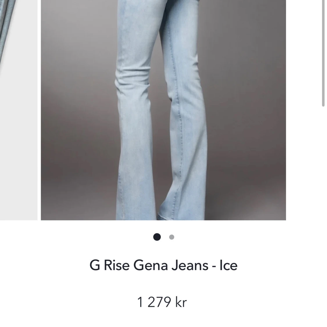 G Rise Gena Jeans Ice