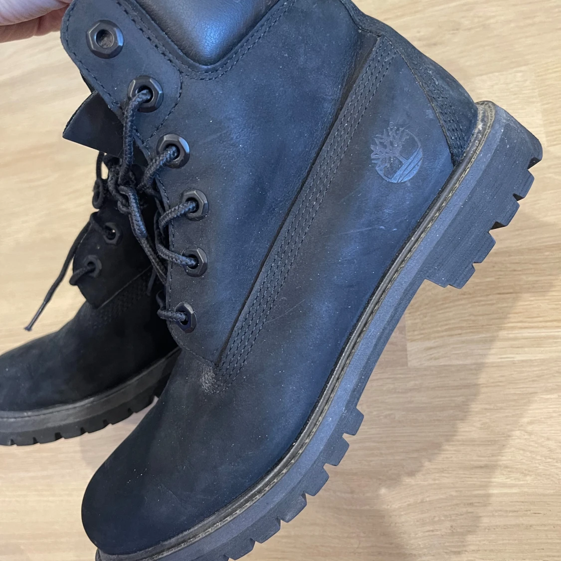 Svarta boots från Timberland