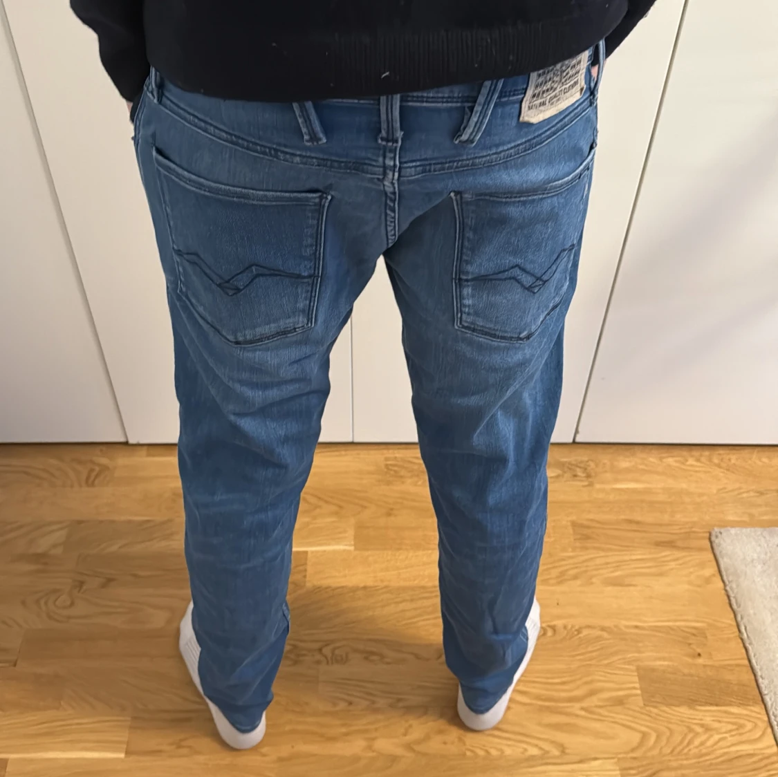 Blå jeansbyxor från Replay - 1