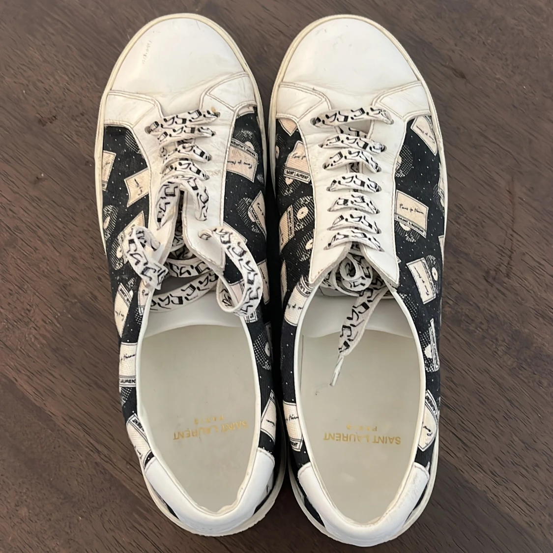 Saint Laurent sneakers med mönster - 4