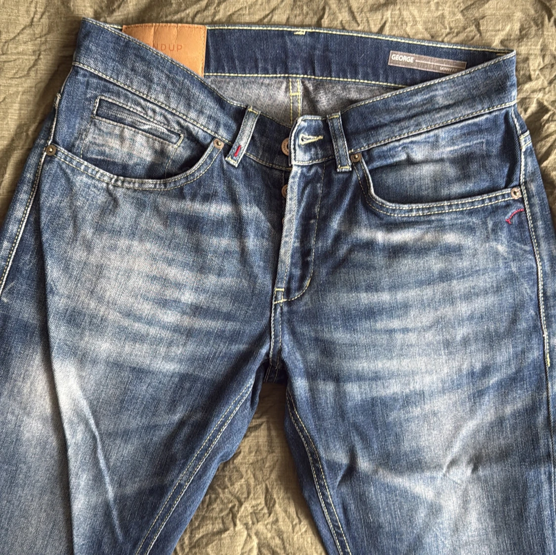 Blå jeansbyxor från Dondup - 2