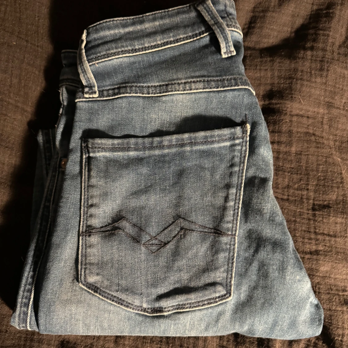 Blå Replay Anbass jeans - 3