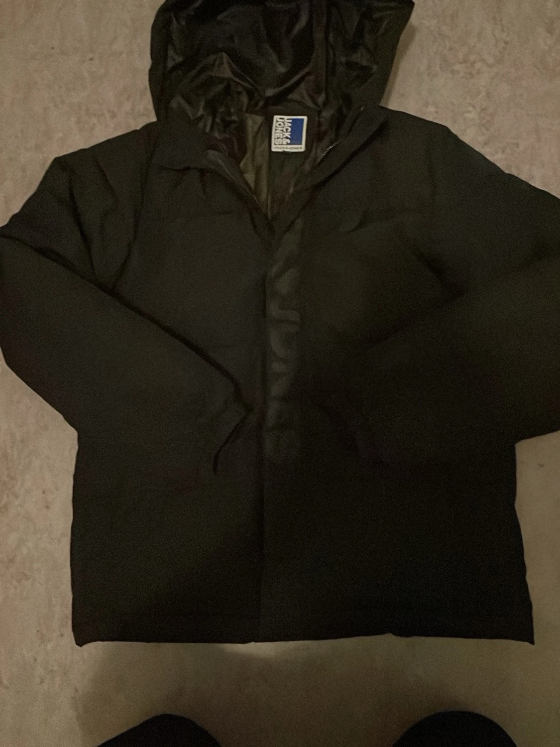 Svart pufferjacka från Jack & Jones