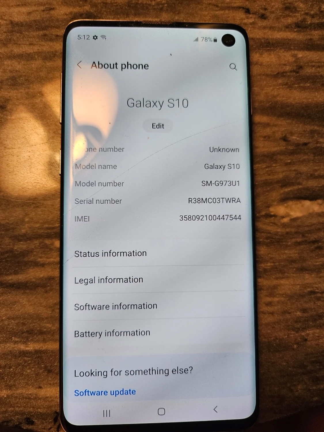 Samsung Galaxy S10 svart 128GB - 4