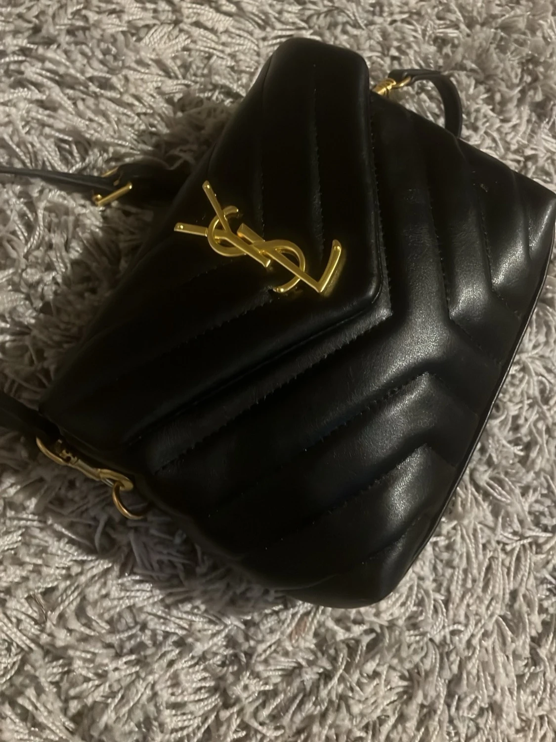 Svart axelväska  - 3