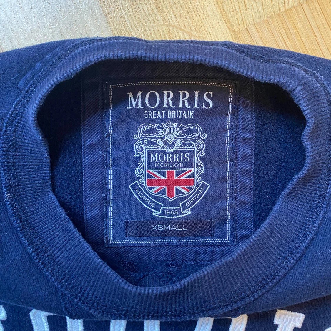 Mörkblå sweatshirt från Morris - 3