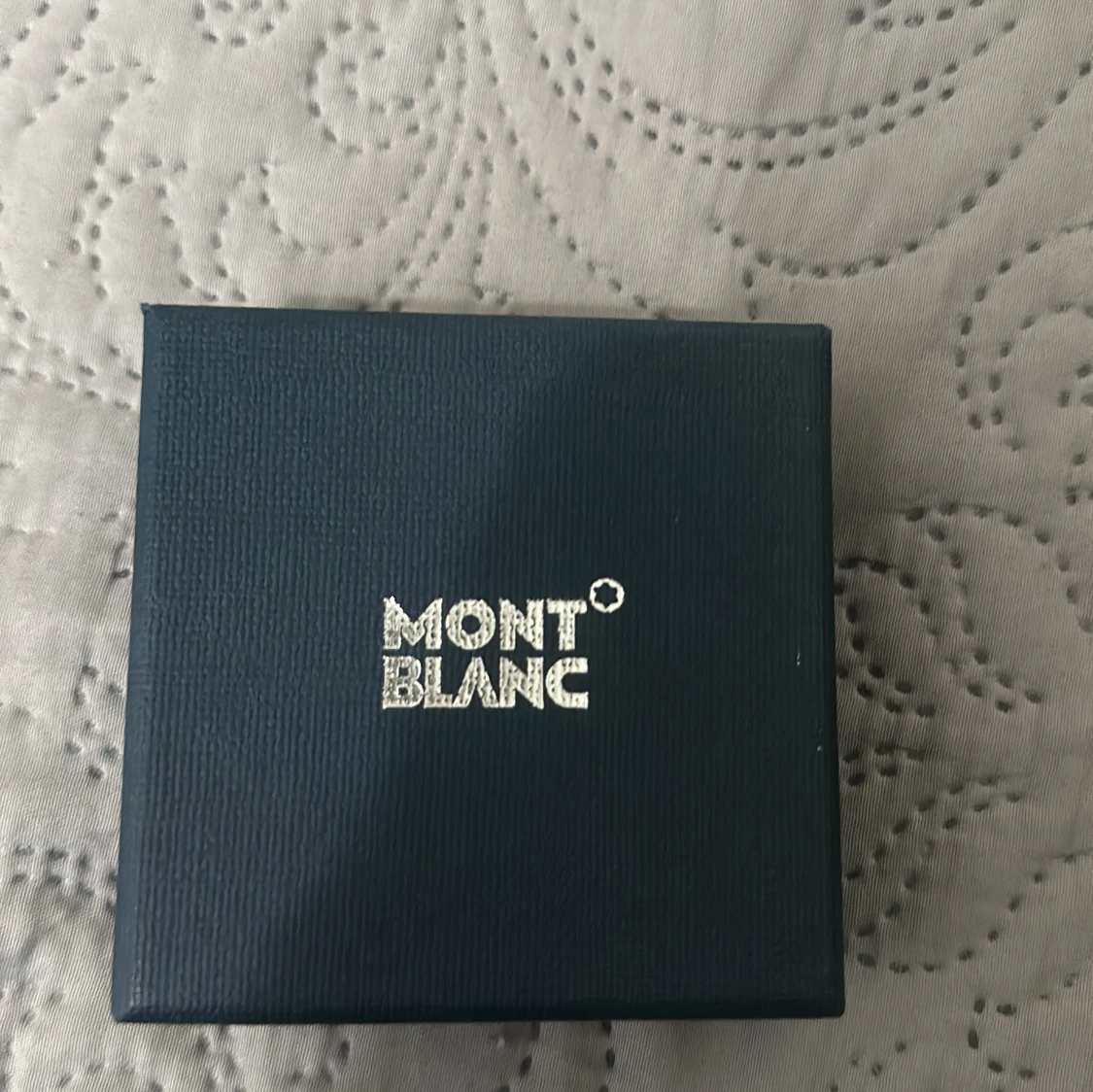 Svart skinn Mont Blanc armband - 3