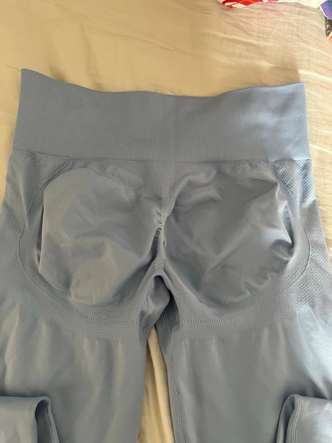 Blå seamless leggings från ICANIWILL - 1