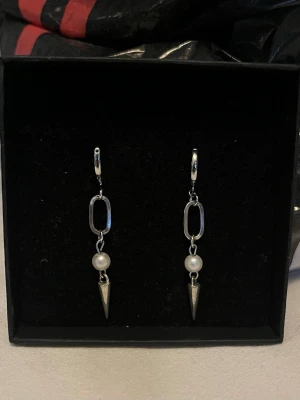 Silverörhängen  - Ett par silverörhängen som även finns att köpa enskilt så kolla mina andra annonser! Det är rostfritt stål.