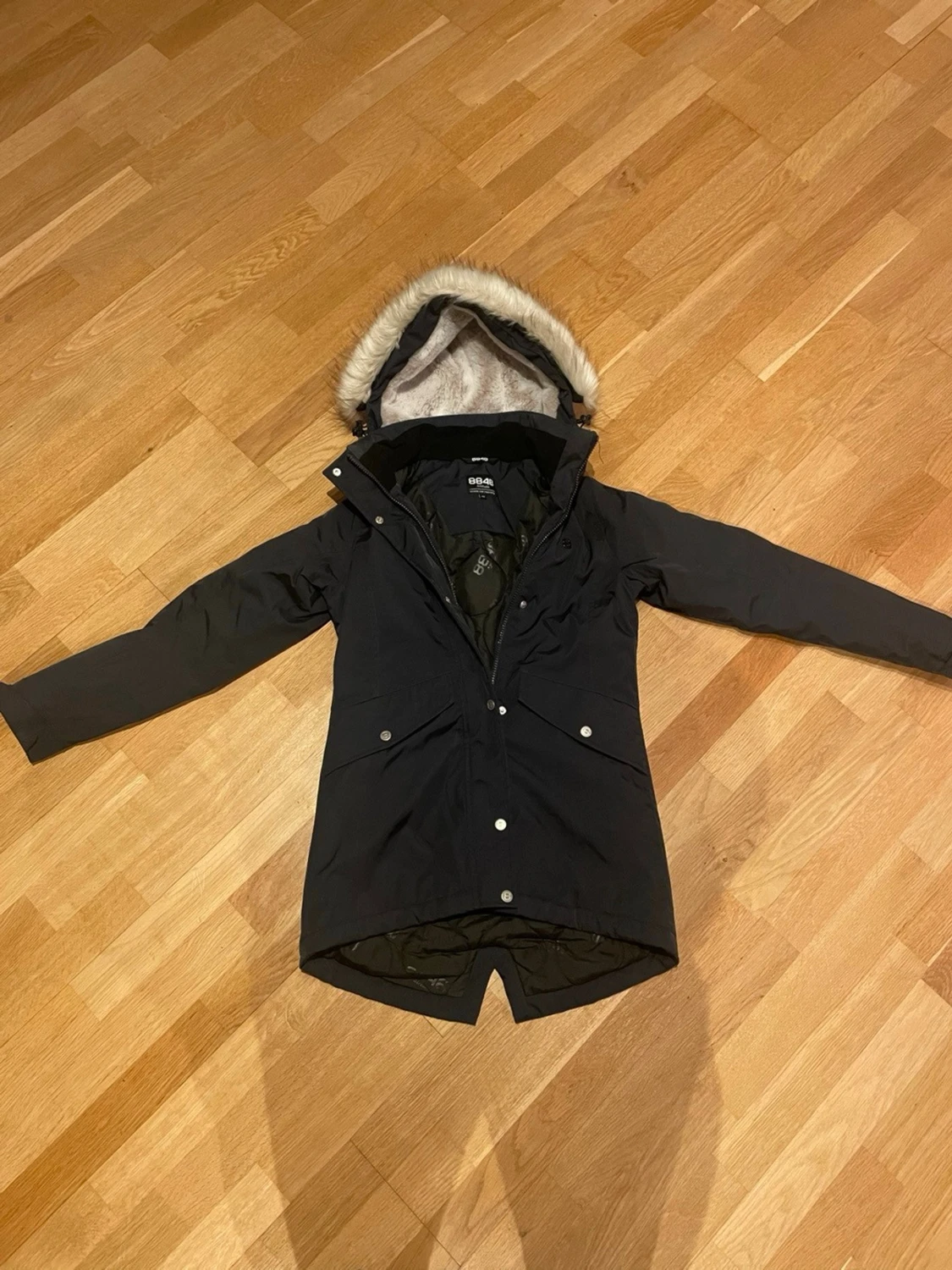 Mörkblå parkajacka 8848 Altitude - 4