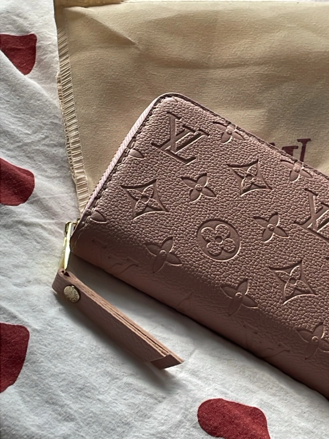 Stor rosa plånbok  - 1