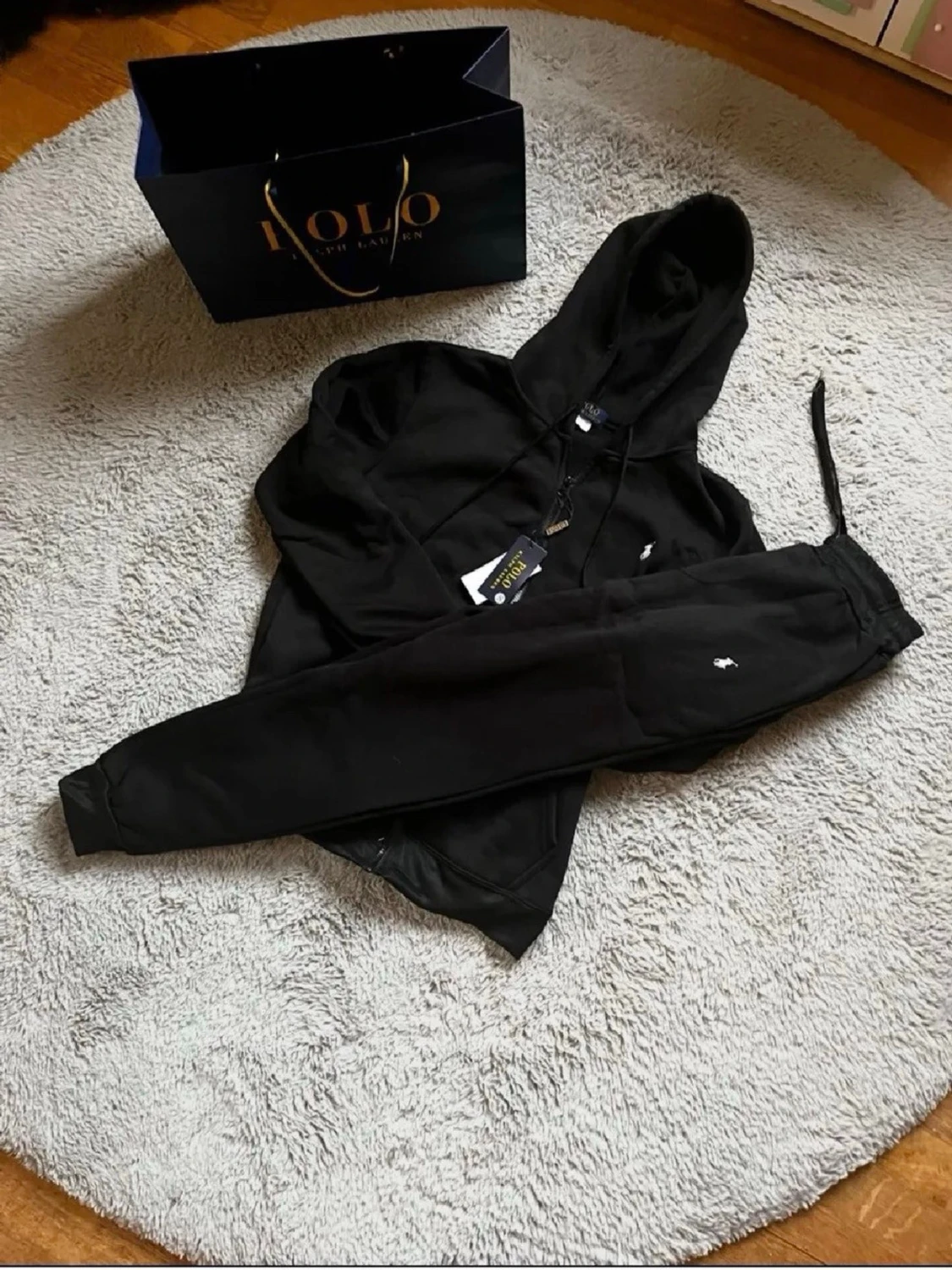 Svart Polo Ralph Lauren set