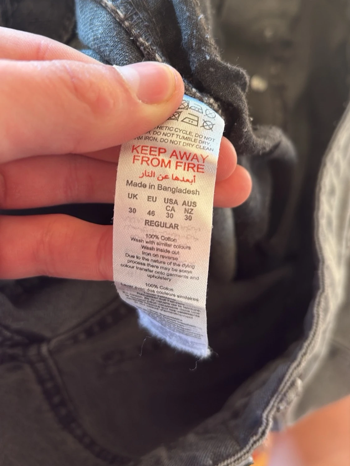 Grå jeans från BoohooMAN - 2