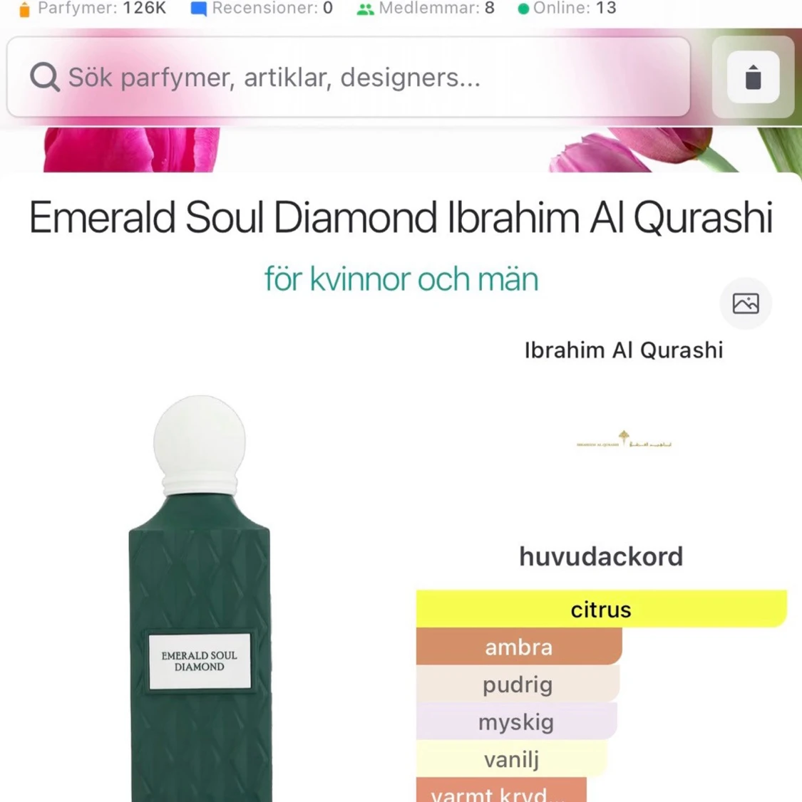 IBRAQ Emerald Soul Diamond parfym - 2