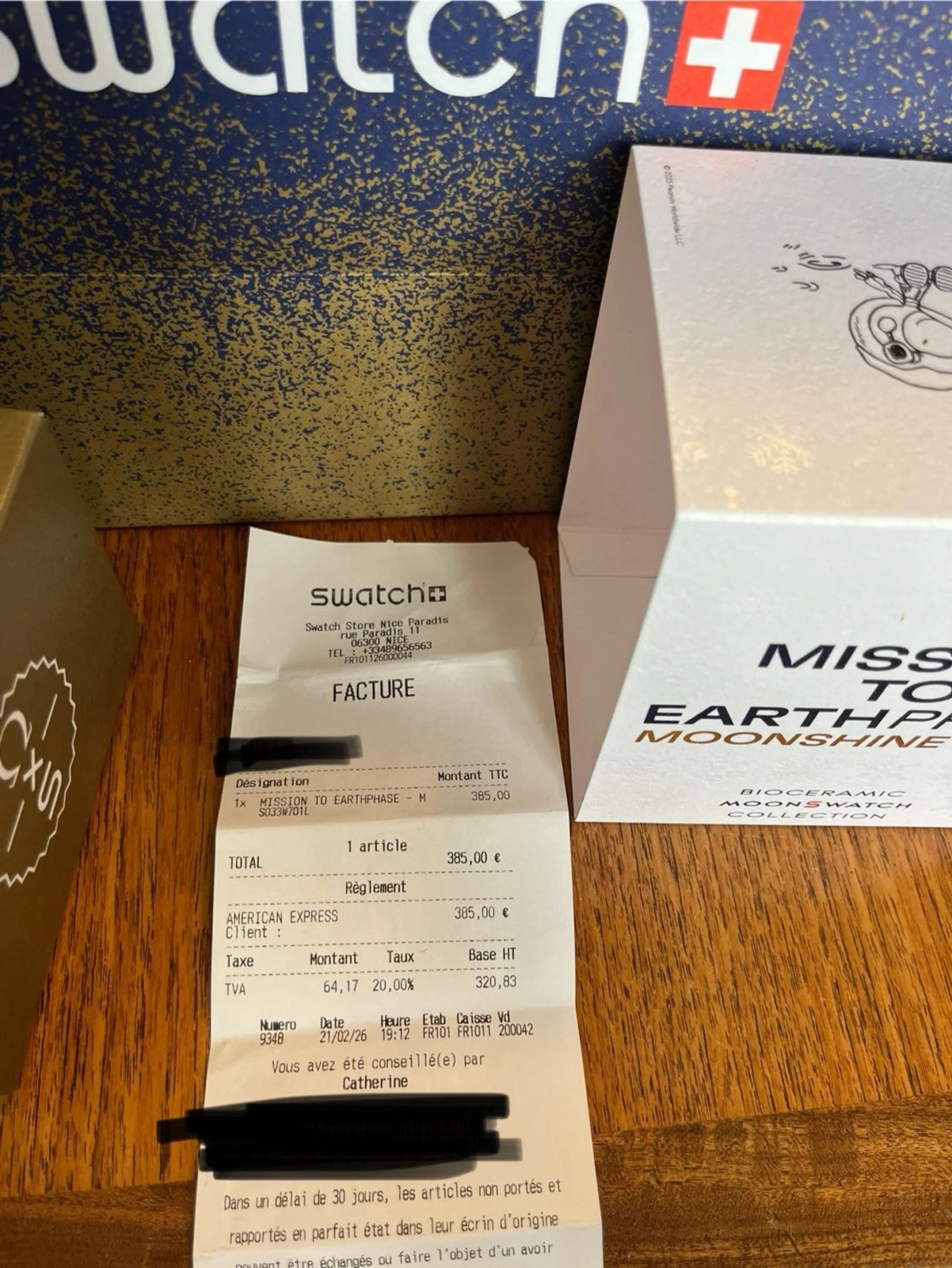 Omega x Swatch - mission to earthphase moonshine gold (Limited edition) - 4