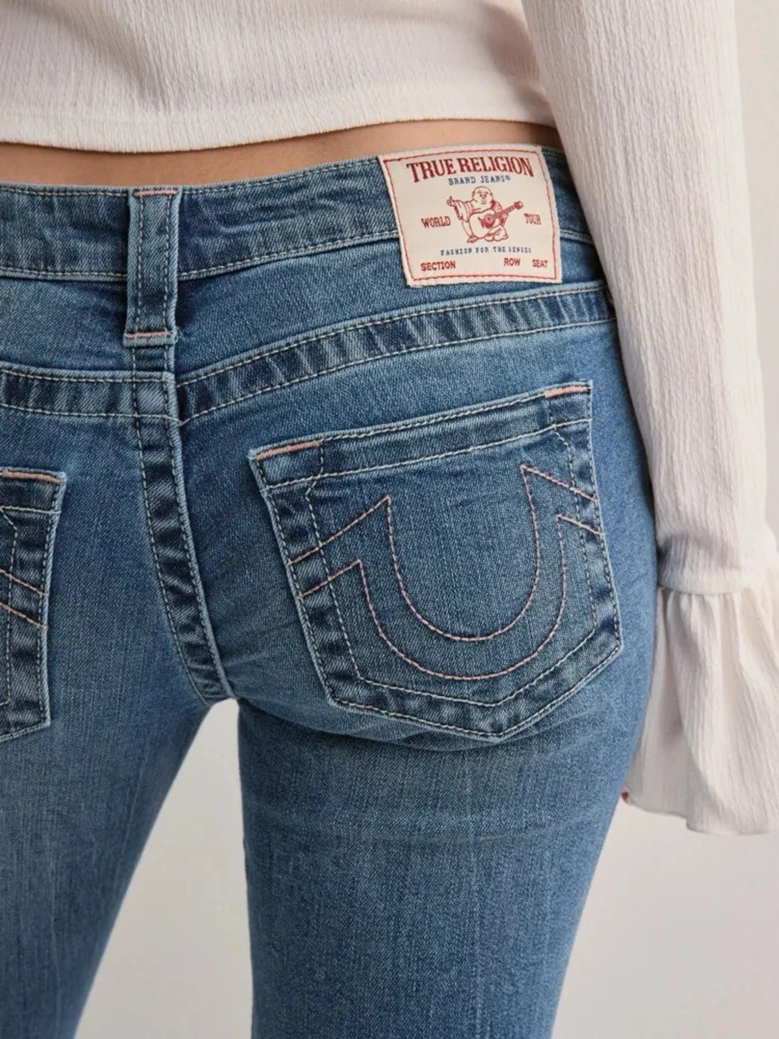Blå bootcut jeans från True Religion - 2