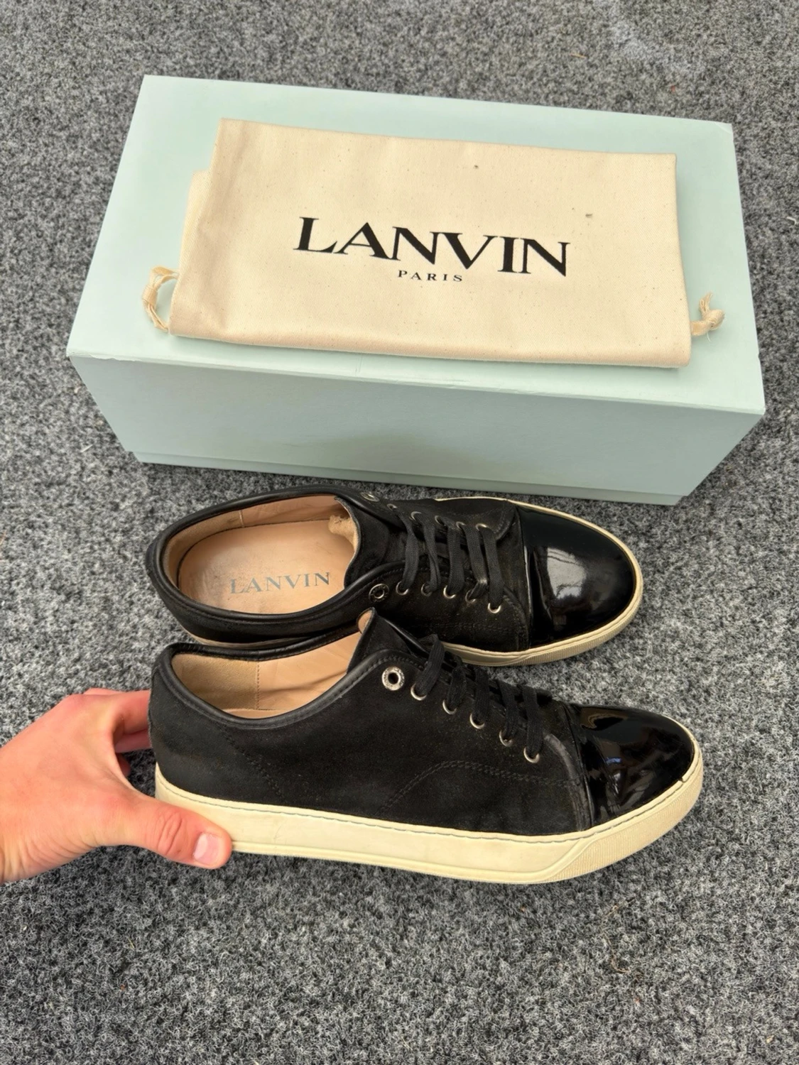 Lanvin uk8 svart - 1