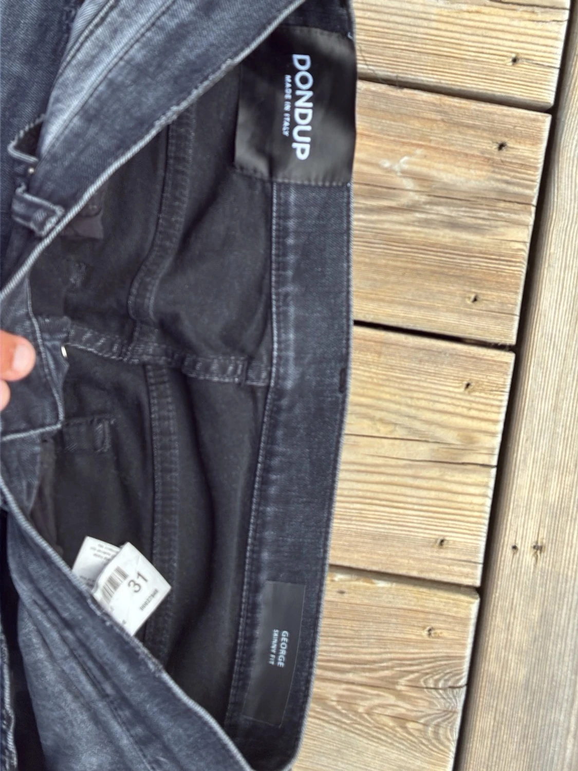 Svarta skinny jeans från Dondup - 1