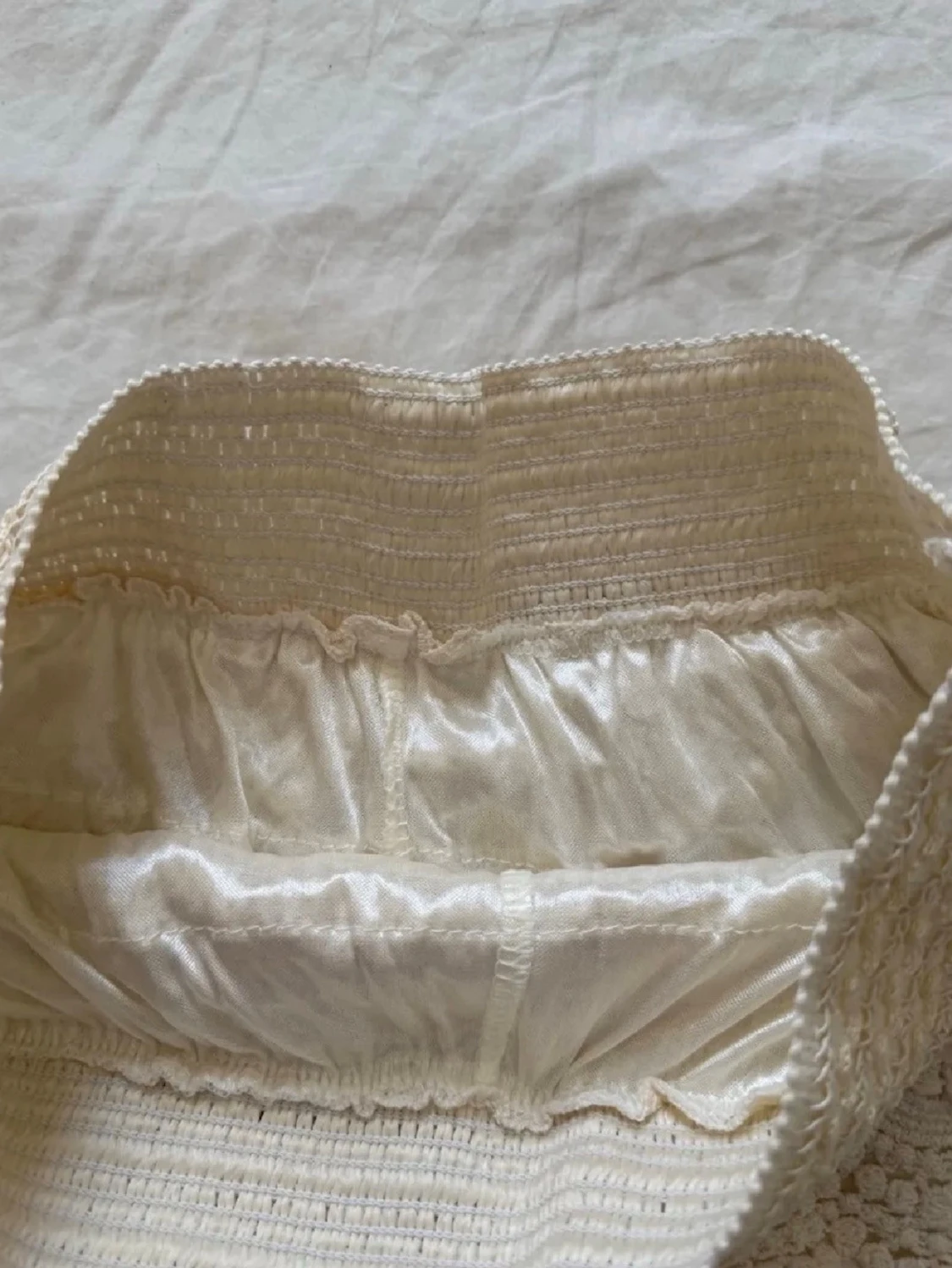 Virkade spetsshorts  - 2