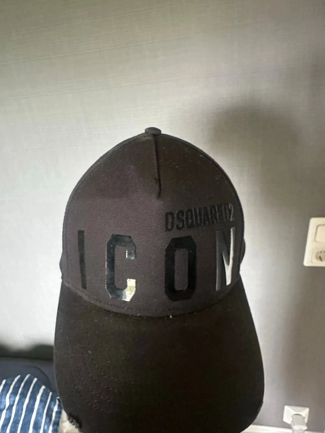 Svart ICON keps från Dsquared2