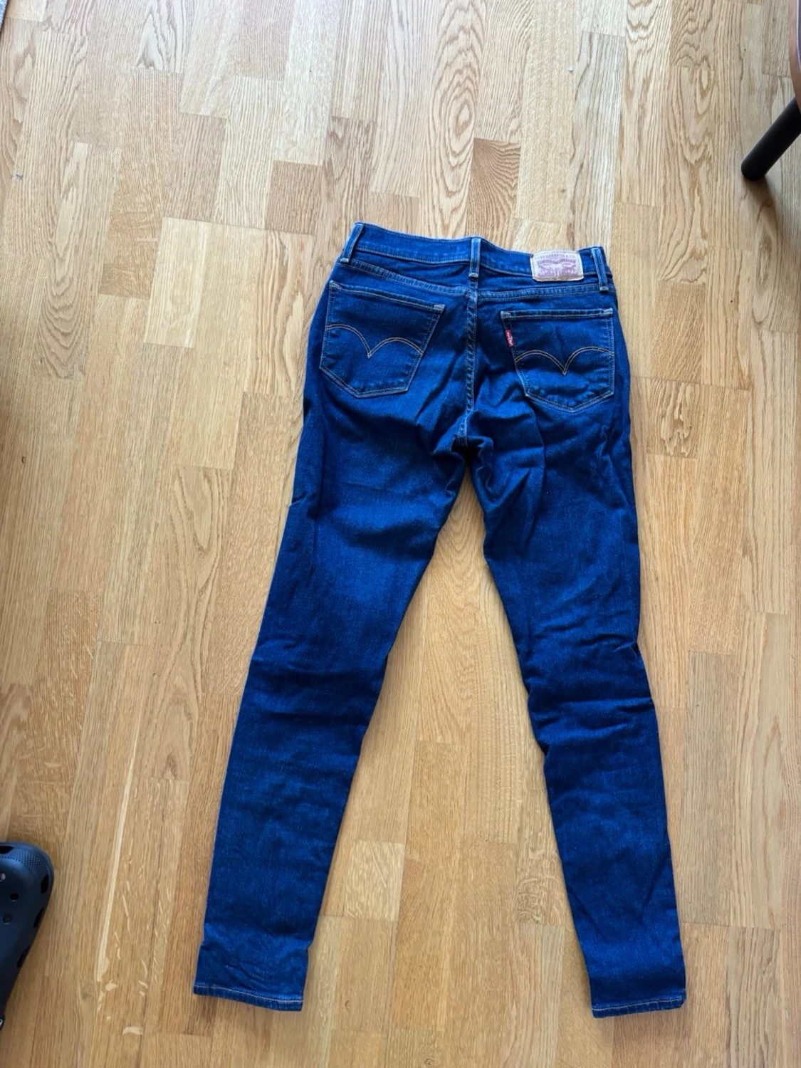 Mörkblå skinny jeans från Levi's - 4