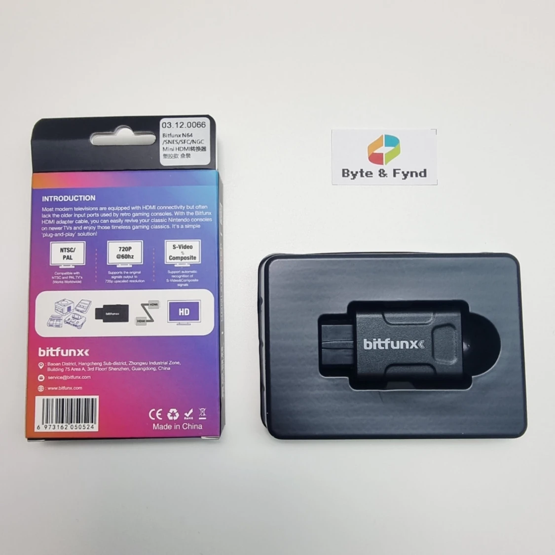 Bitfunx HDMI Adapter för SNES/Sfc/N64/NGC - 4