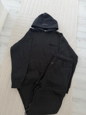 Essentials black baggy tracksuit - Size M, true to size. Very nice quality and soft. As new