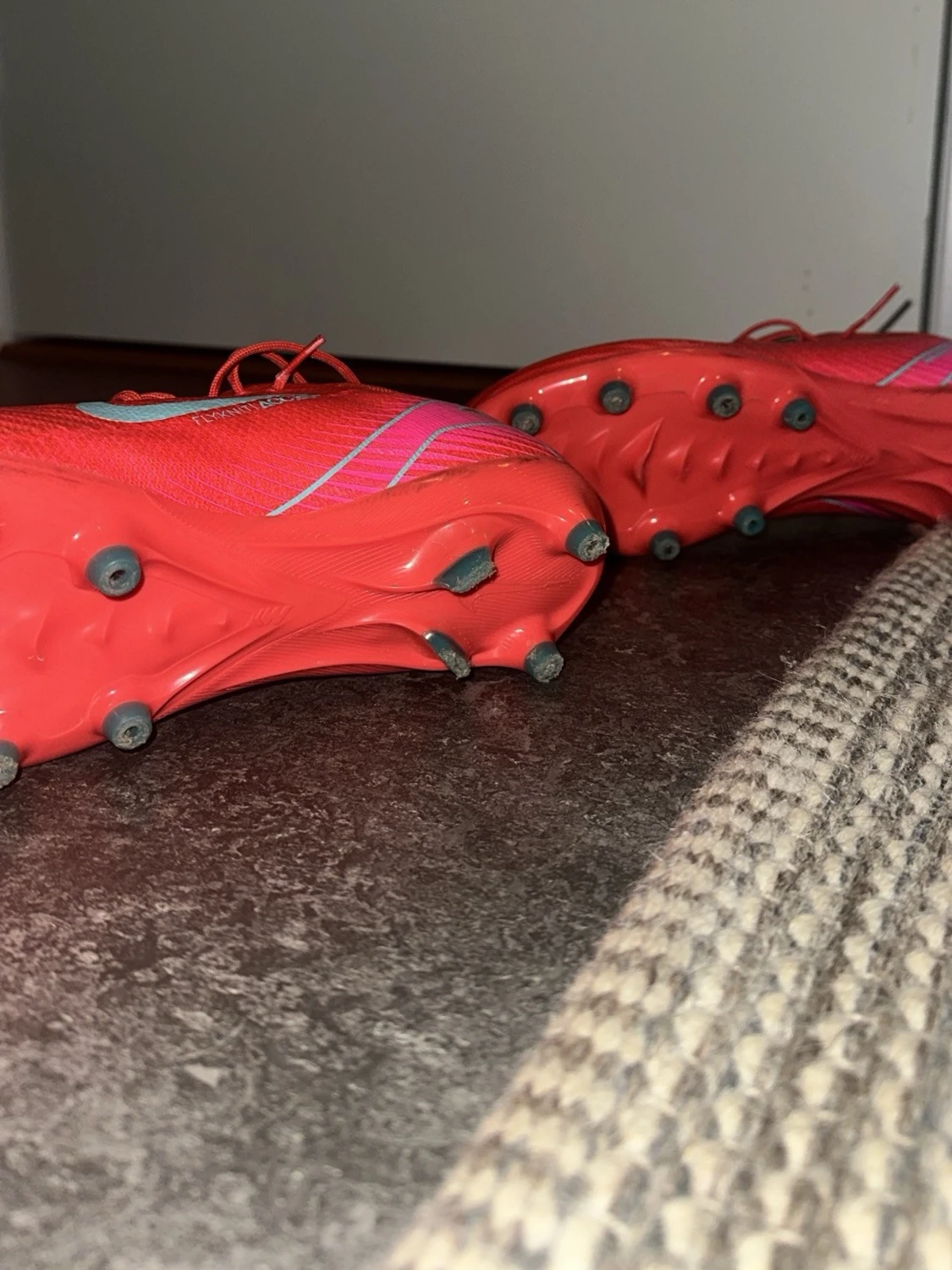 Nike Mercurial fotbollsskor röd/blå - 2