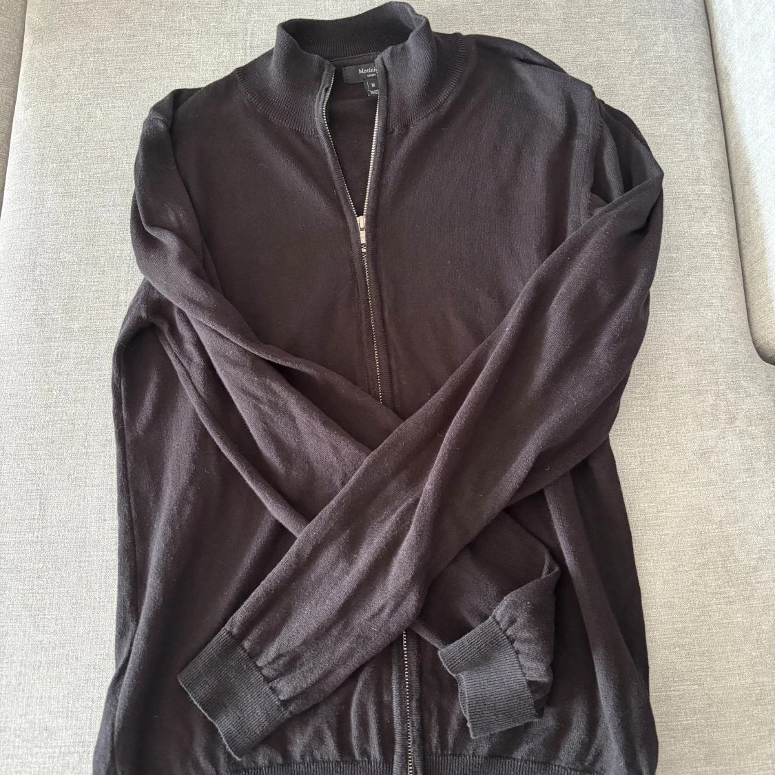 Svart fullzip  - 1