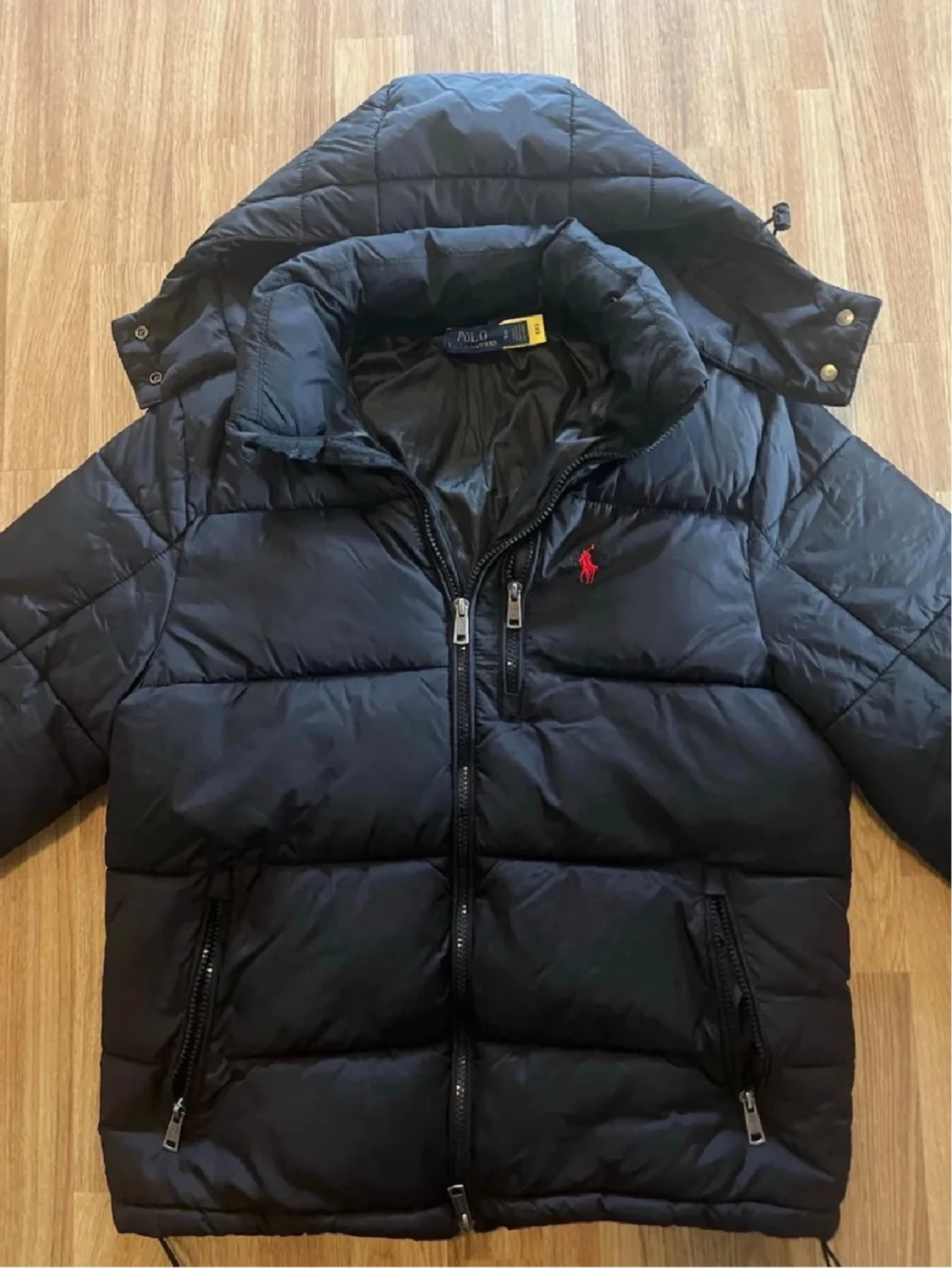 Svart pufferjacka från Polo Ralph Lauren - 1