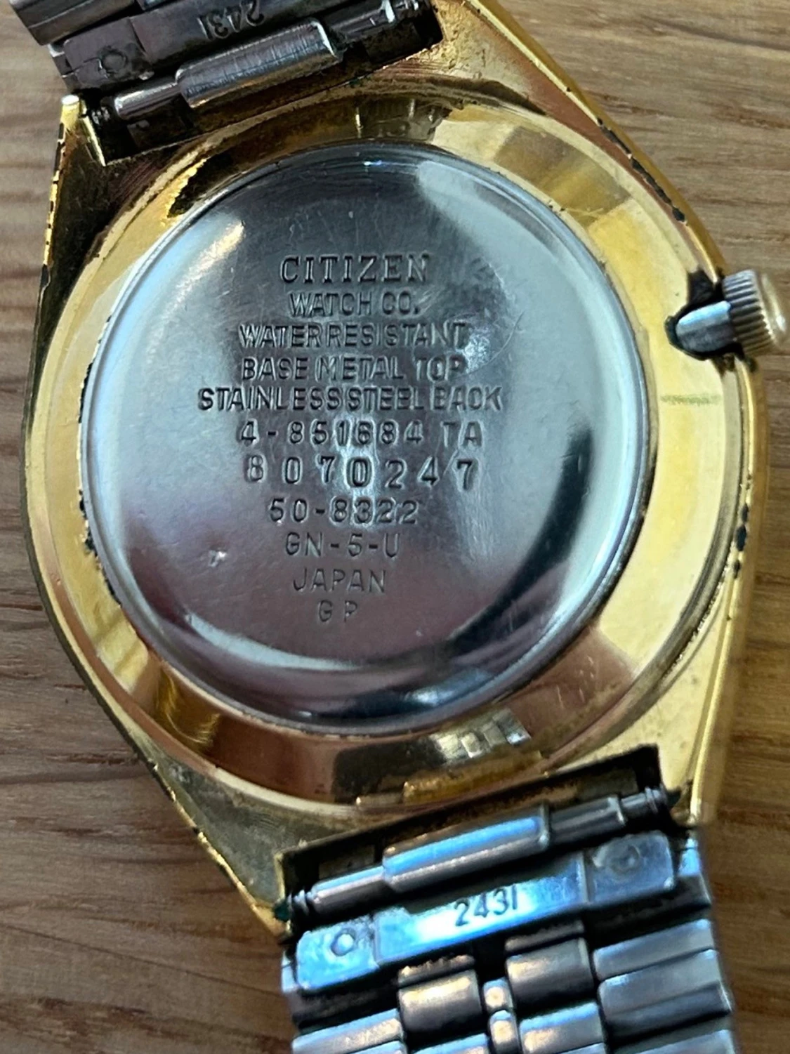 1977 Citizen Crystron Day Date 34mm - 5