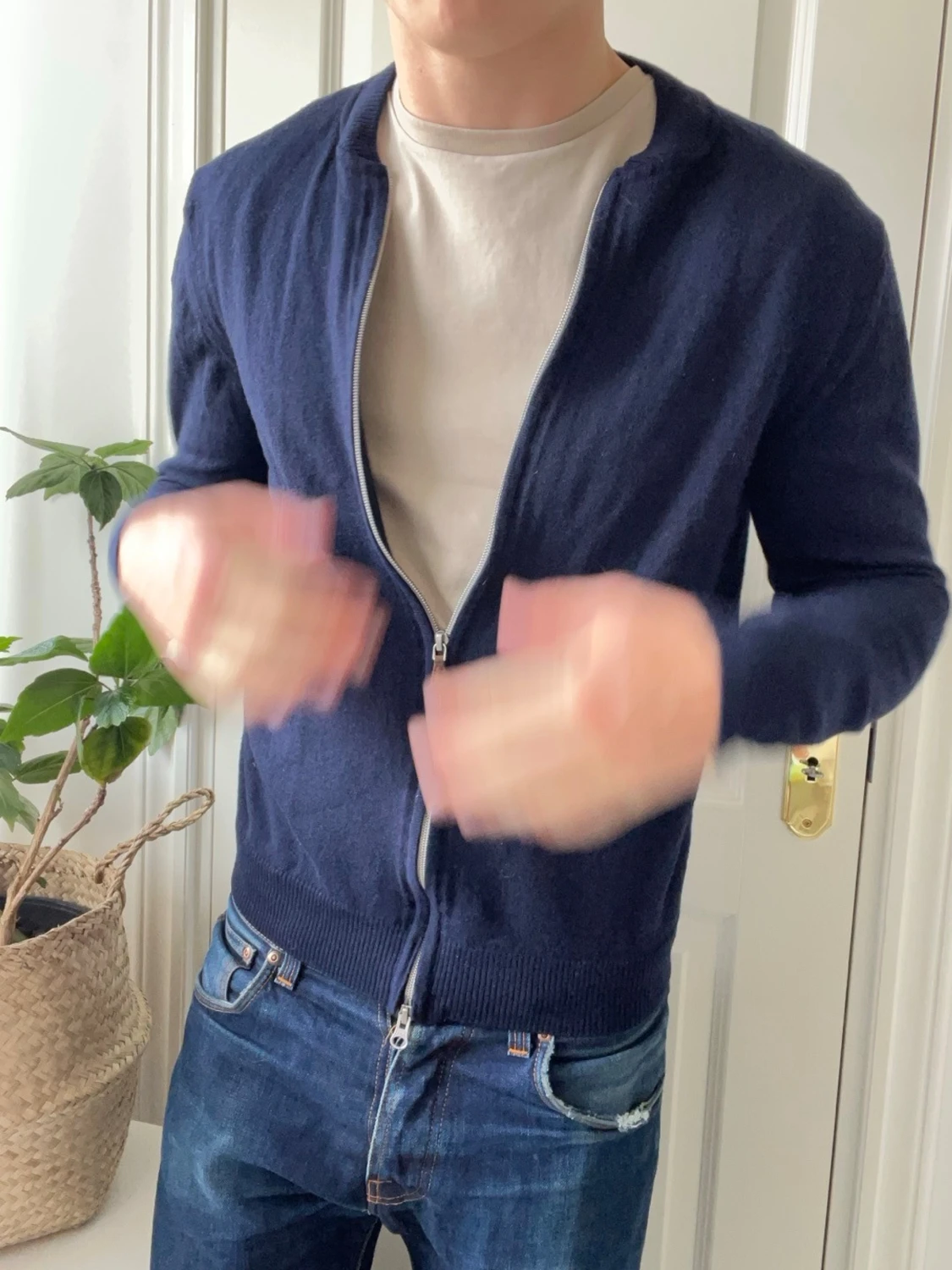 Stenströms full zip  - 2