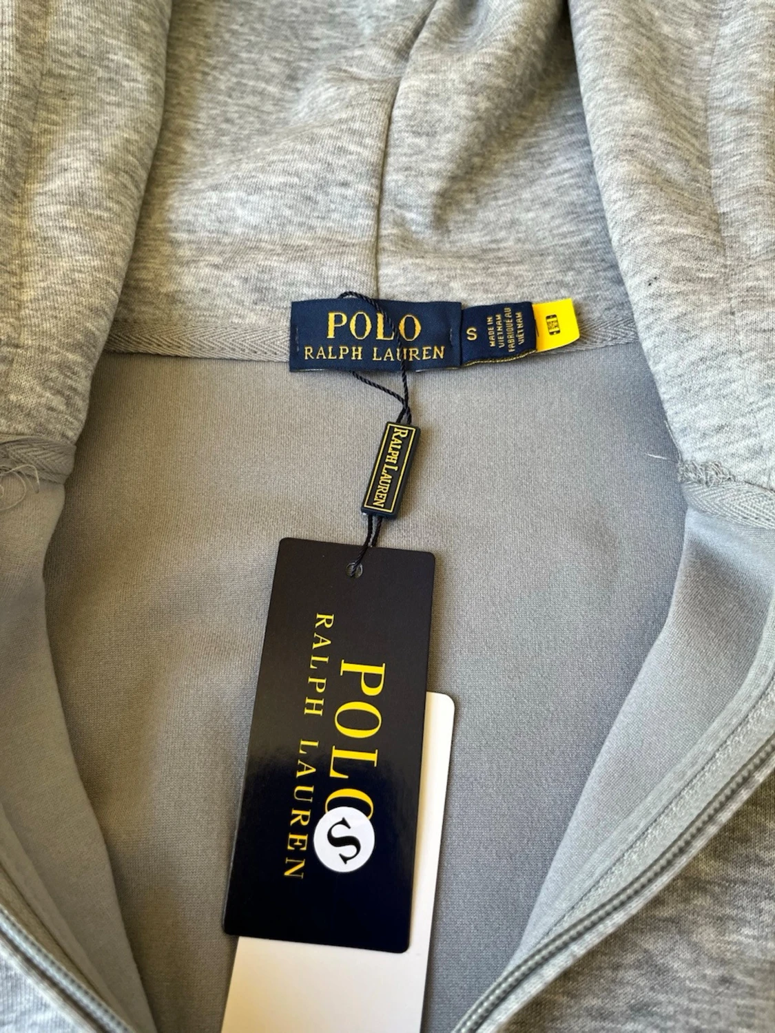 Grå zip-hoodie från Polo Ralph Lauren - 4