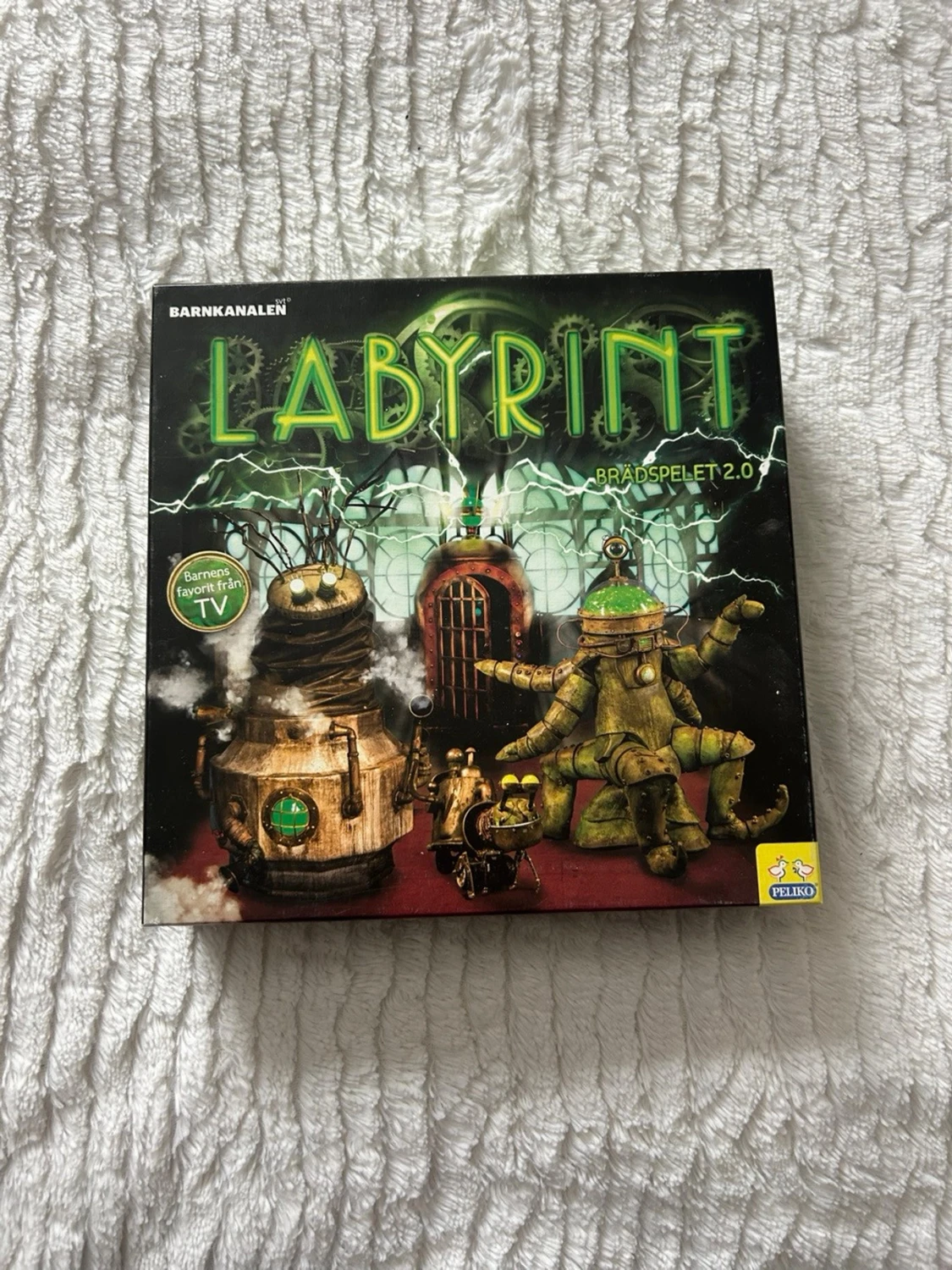 Labyrint Brädspelet 2.0 från Barnkanalen