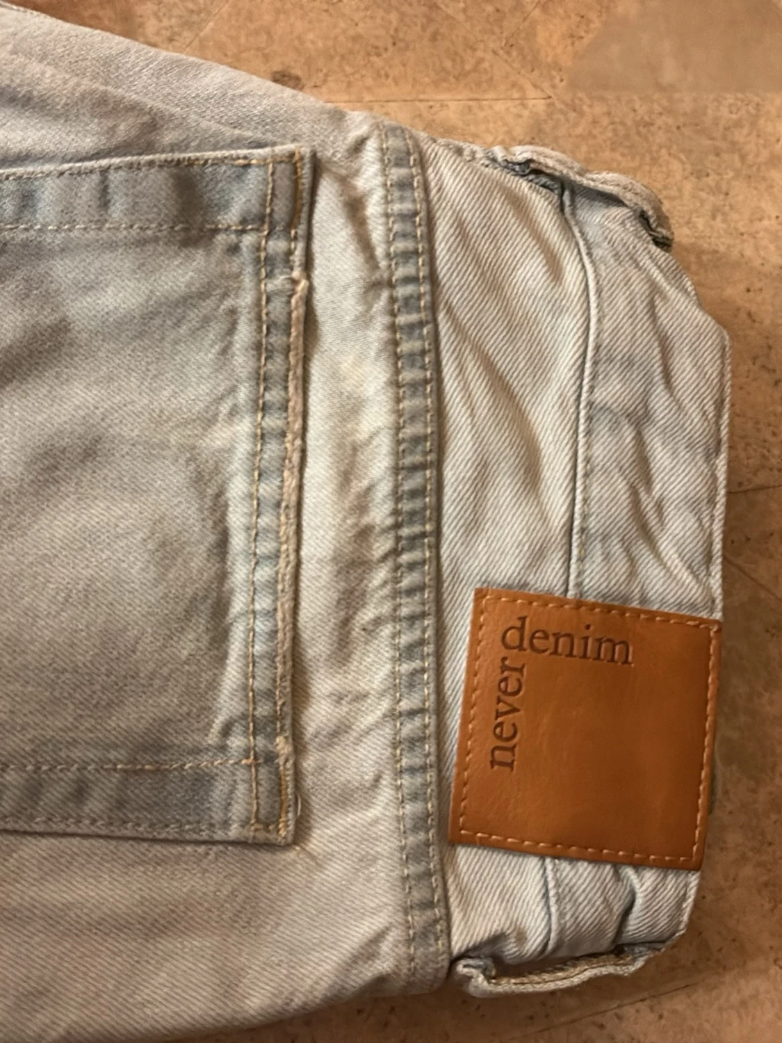 Ljusblå raka jeans från Lee - 2