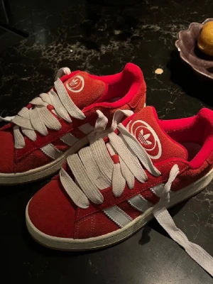 Röda campus  - Säljer mina campus adidas då dom tyvärr inte kommer till användning, skriv för frågor 