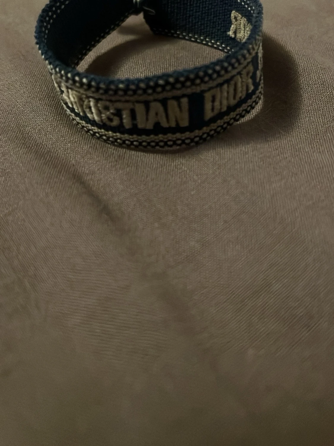 Blått Christian Dior J'Adior armband,