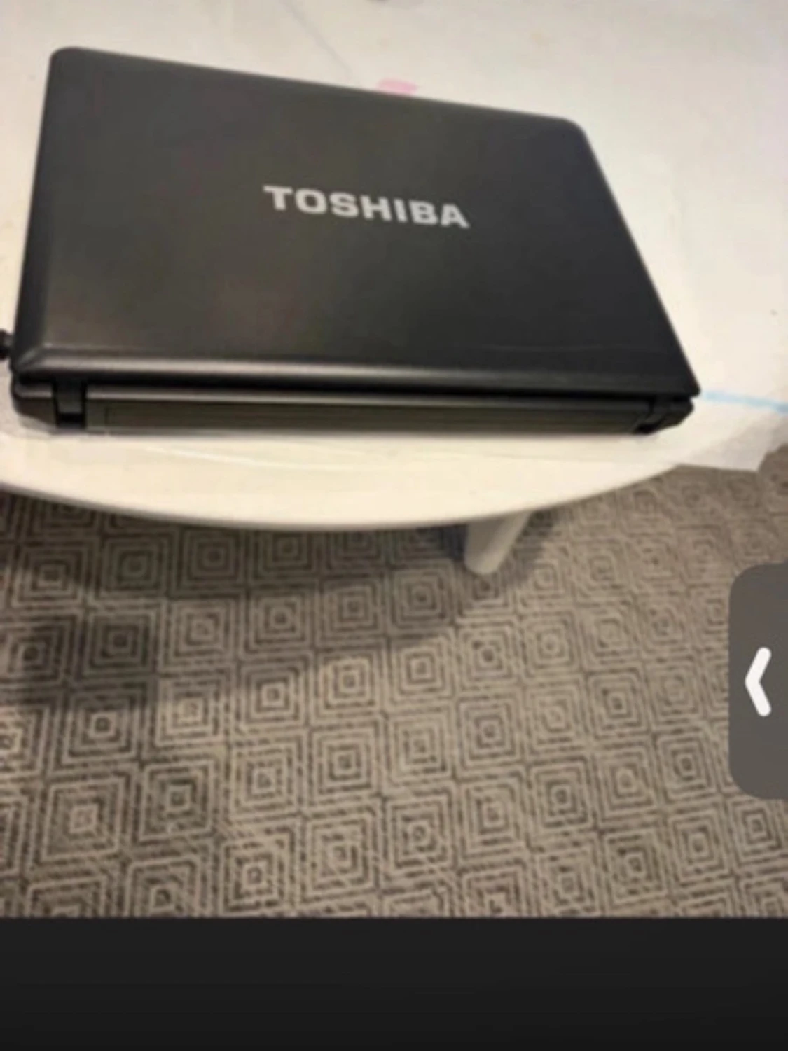 Toshiba svart bärbar dator - 6