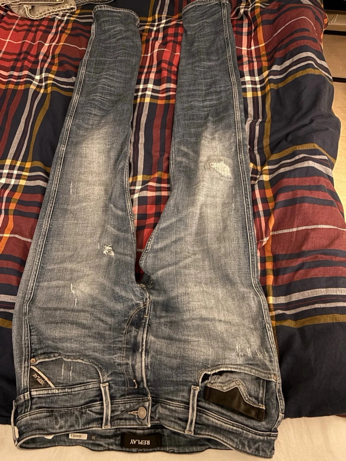 Replay Anbass blå jeans herr - 2