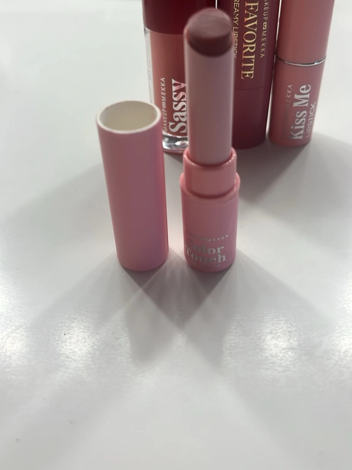 Makeup Mekka läppstift rosa & nude - 1