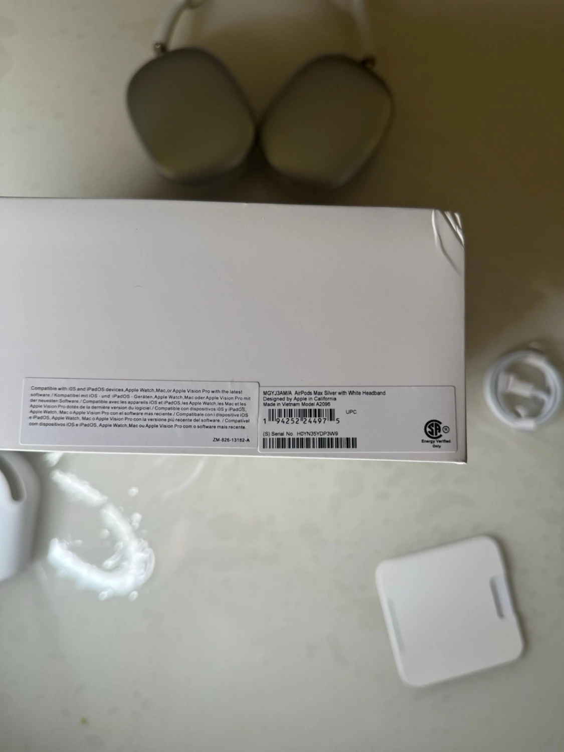 Apple AirPods Max silver hörlurar - 3