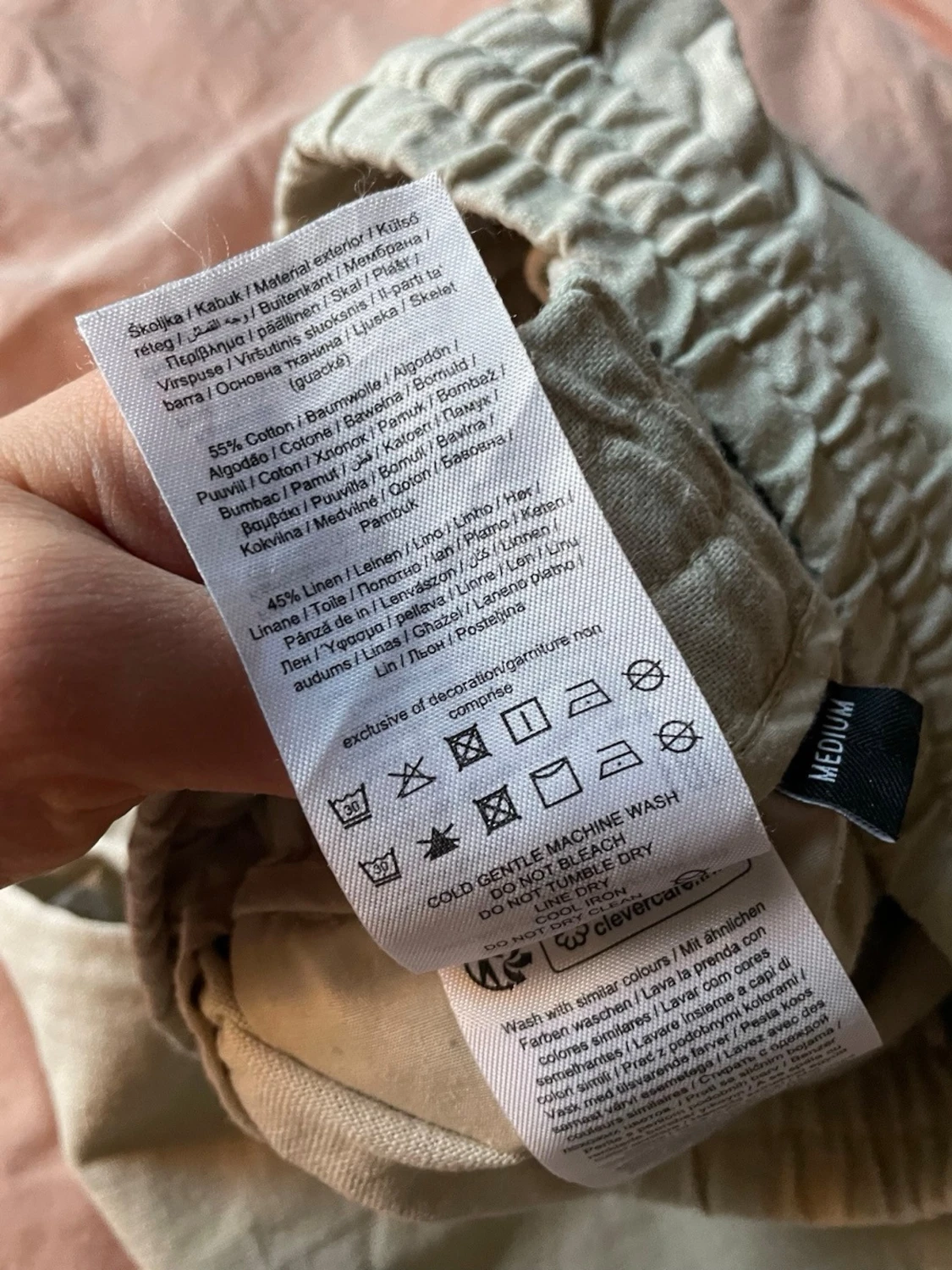 Linnebyxor för herr - 3