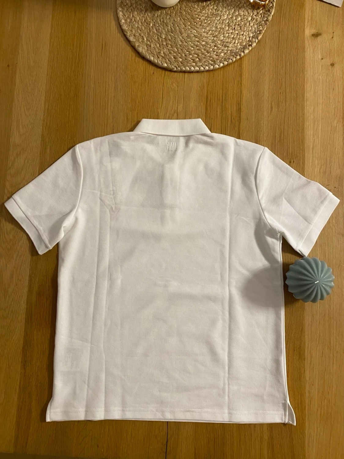 Vit piké från Ami Paris med rött hjärta - 1