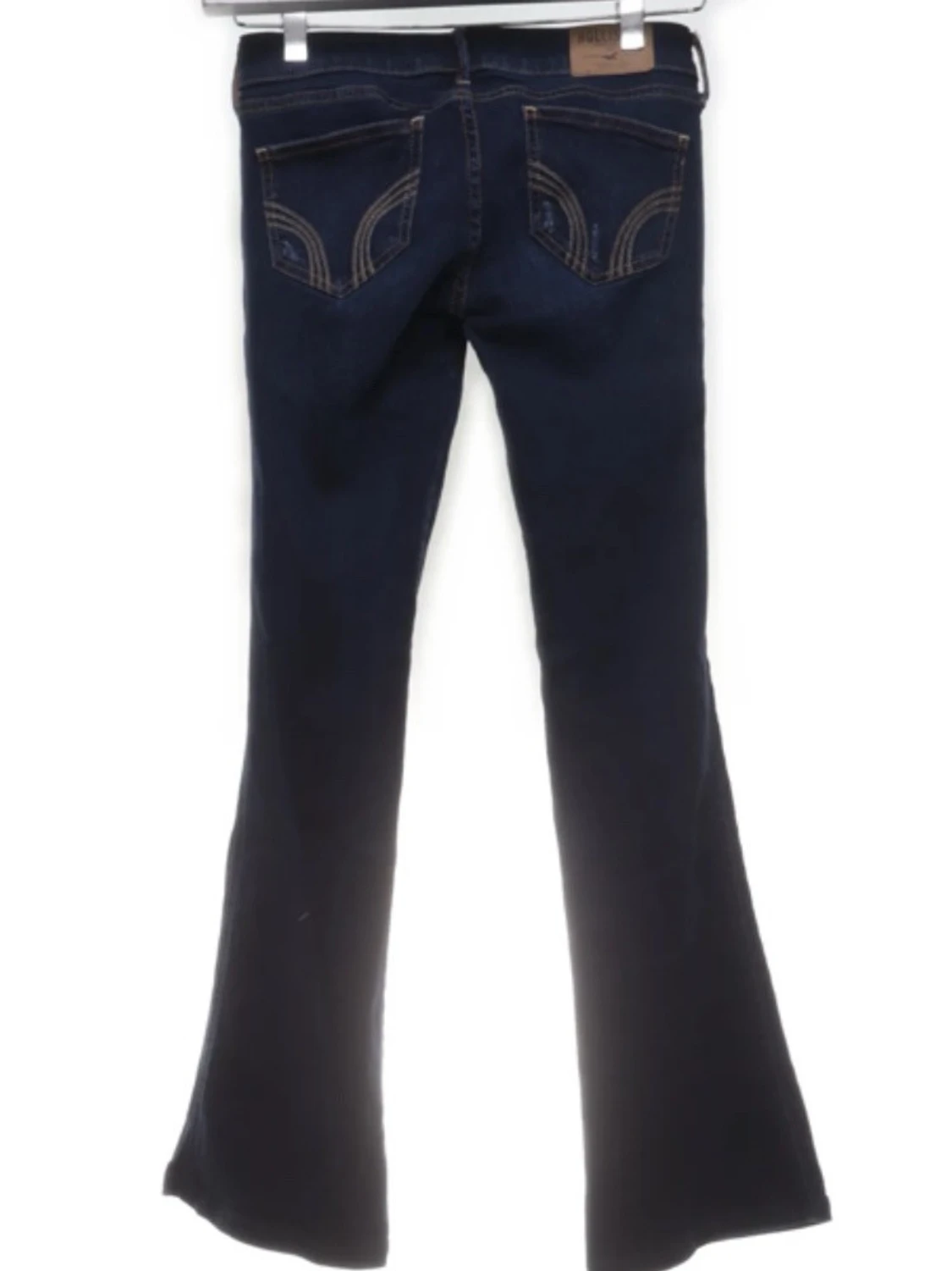 Vintage lågmidjade bootcut jeans från Hollister - 1