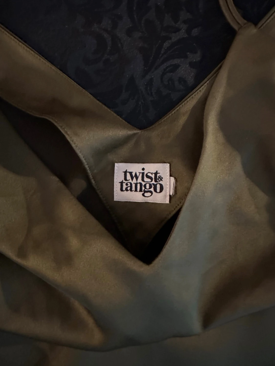 Twist tango Dam Linne M grön oliver  - 2