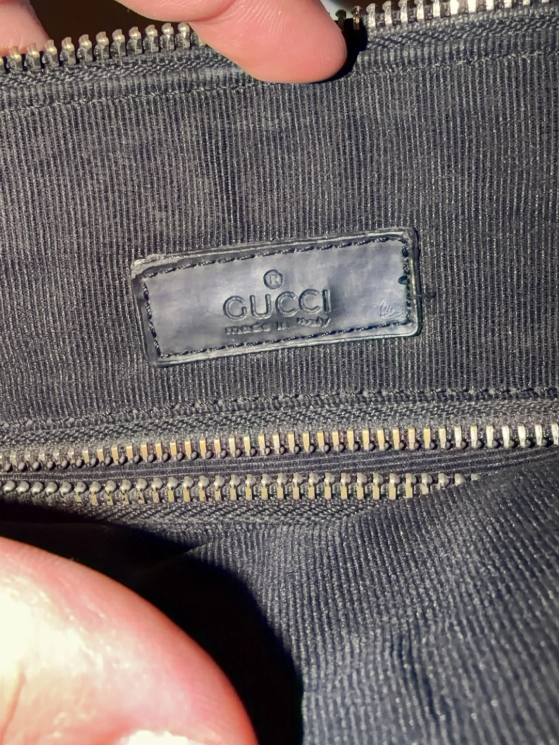 Gucci axelväska med GG-mönster - 2