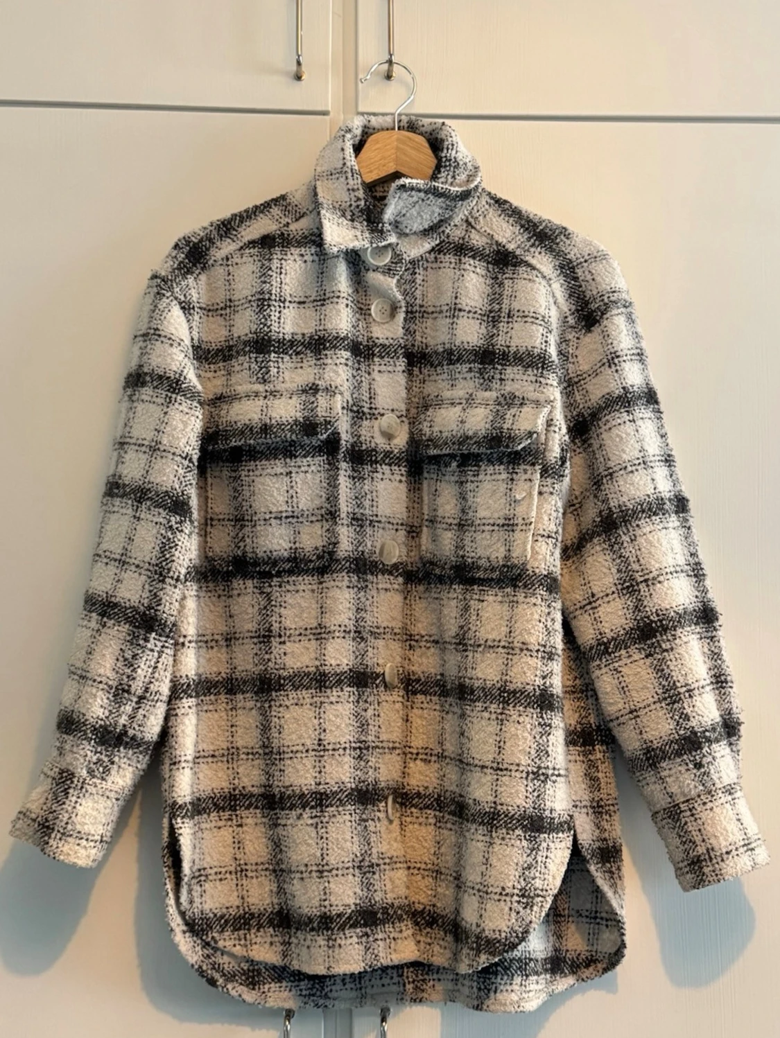 Rutig overshirt/skjortjacka